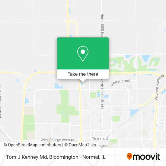 Tom J Kenney Md map