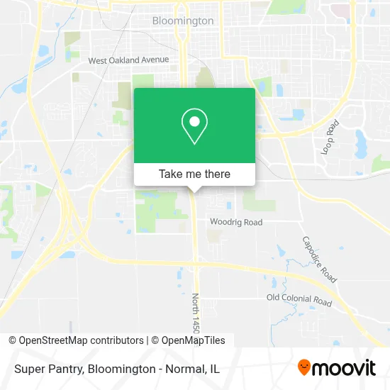 Super Pantry map