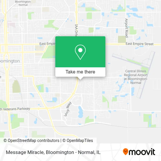 Message Miracle map