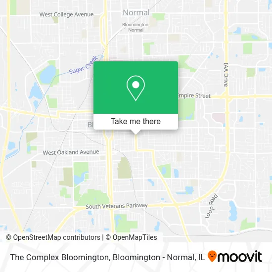 The Complex Bloomington map