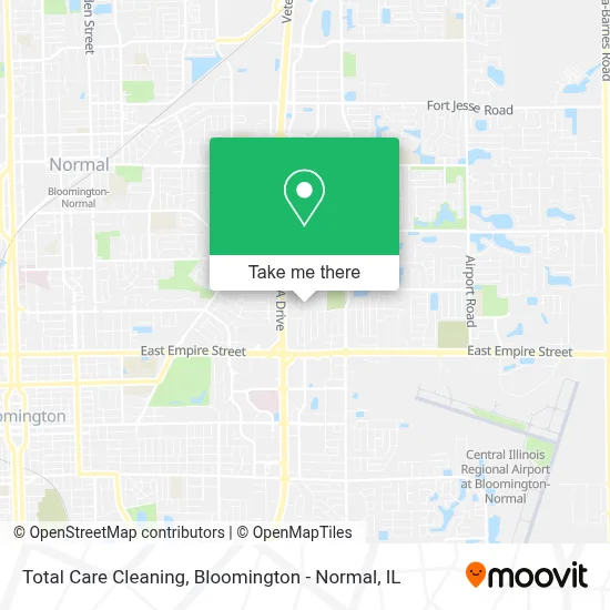 Total Care Cleaning map