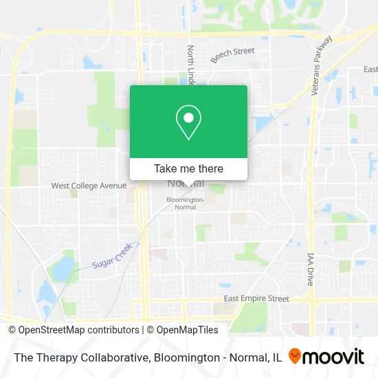 The Therapy Collaborative map