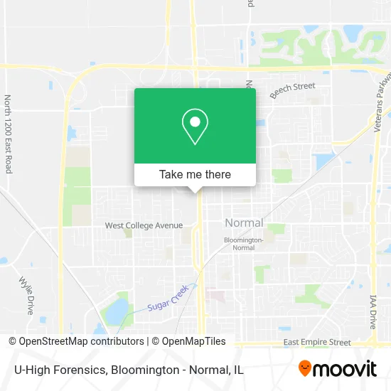 U-High Forensics map