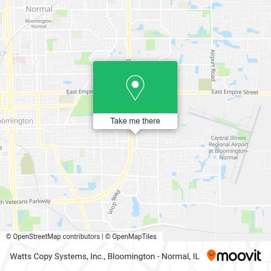 Watts Copy Systems, Inc. map