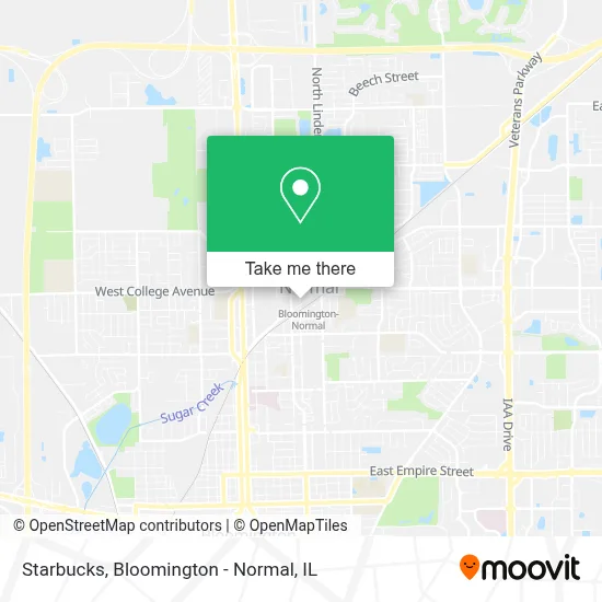 Starbucks map