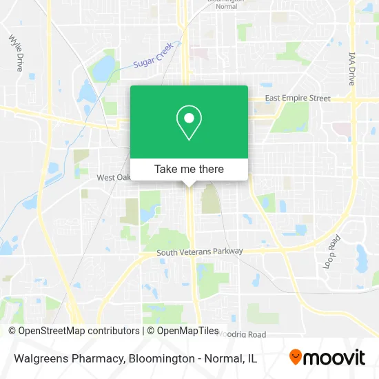 Walgreens Pharmacy map