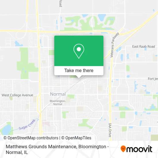 Matthews Grounds Maintenance map