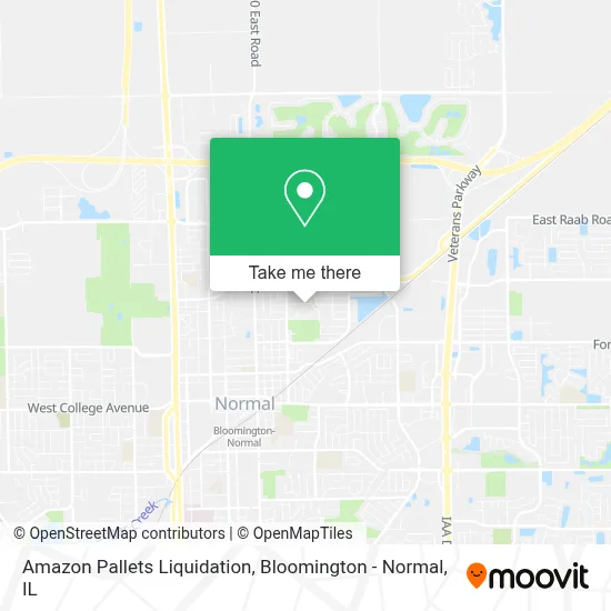 Amazon Pallets Liquidation map
