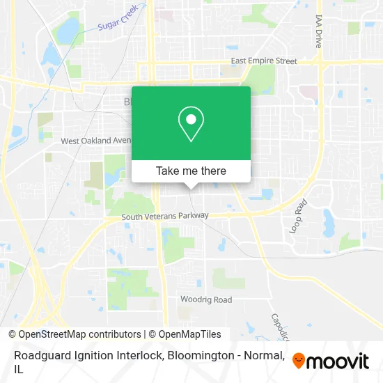 Roadguard Ignition Interlock map