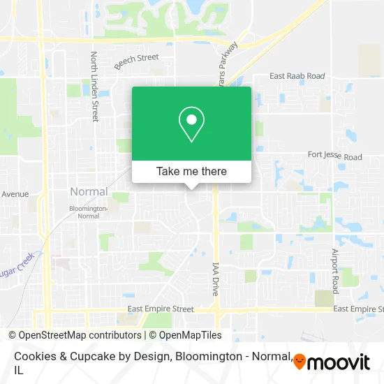 Cookies & Cupcake by Design map