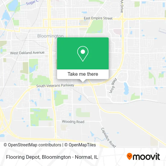Flooring Depot map