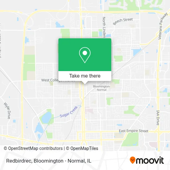 Redbirdrec map