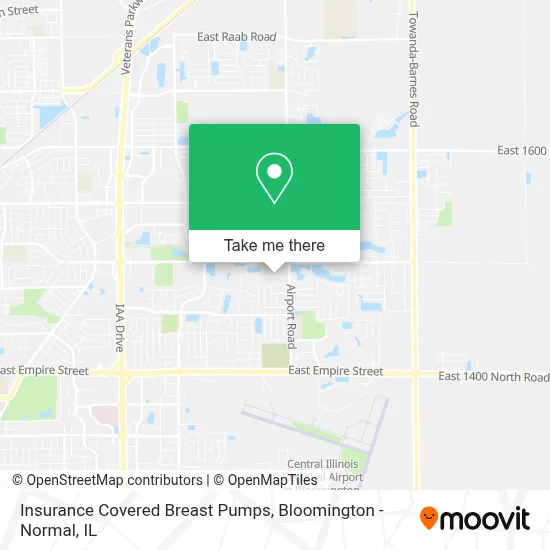 Insurance Covered Breast Pumps map