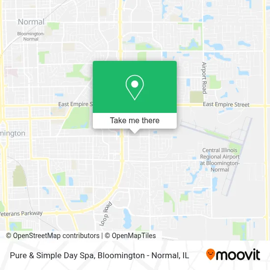 Pure & Simple Day Spa map