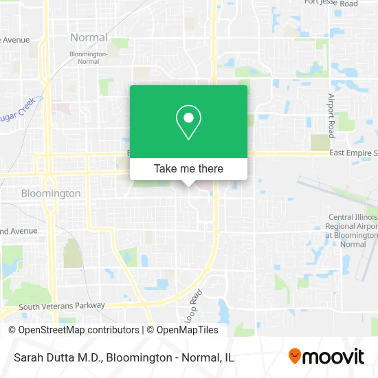 Sarah Dutta M.D. map