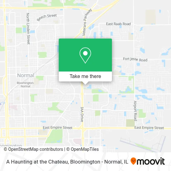 A Haunting at the Chateau map