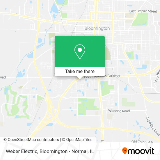 Weber Electric map