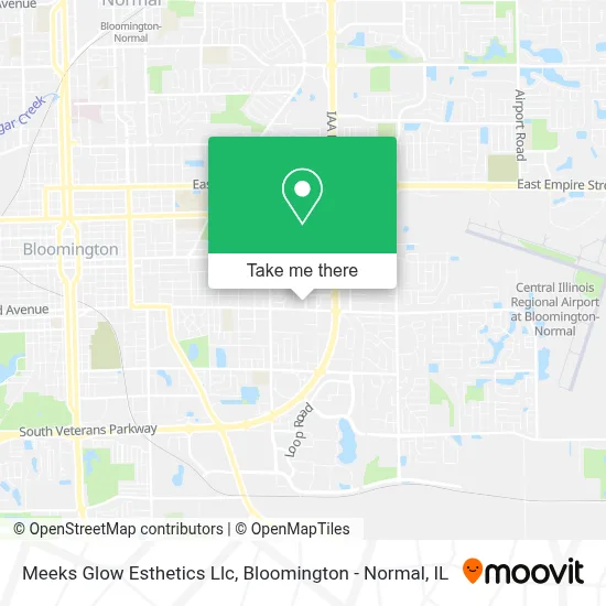 Meeks Glow Esthetics Llc map