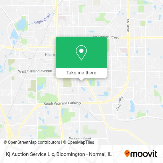 Kj Auction Service Llc map