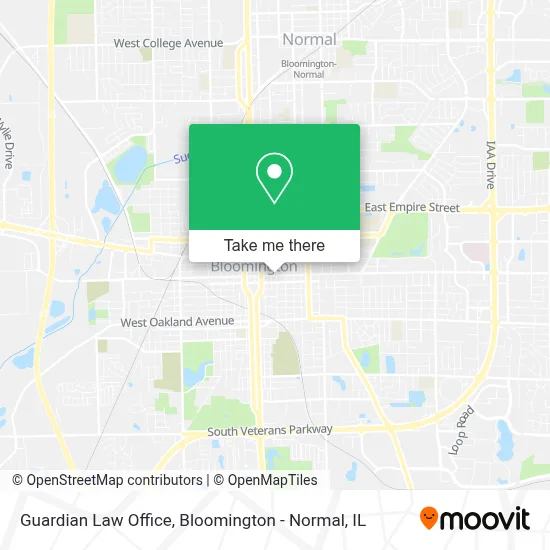 Guardian Law Office map