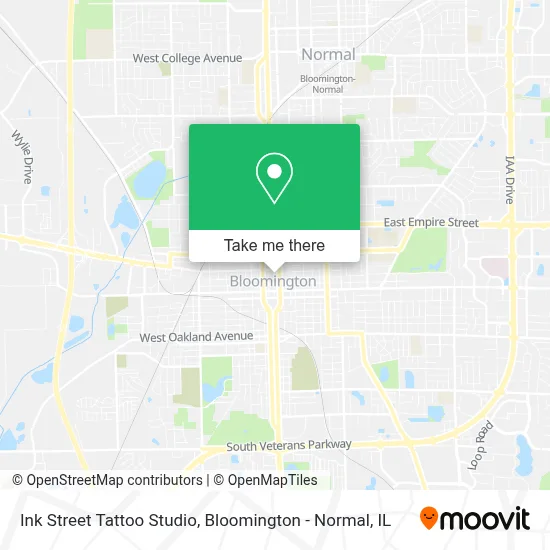 Ink Street Tattoo Studio map
