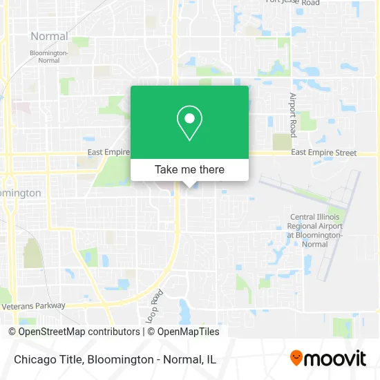 Chicago Title map