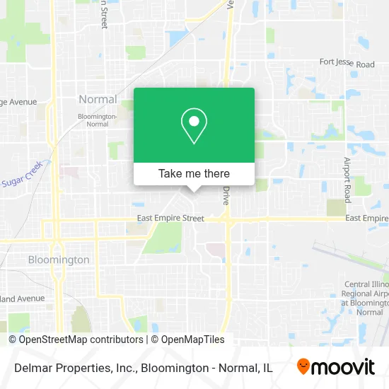 Delmar Properties, Inc. map