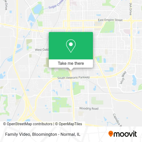 Family Video map