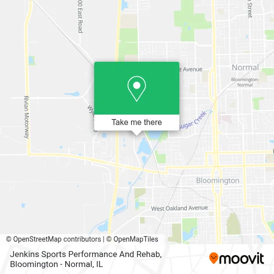 Jenkins Sports Performance And Rehab map