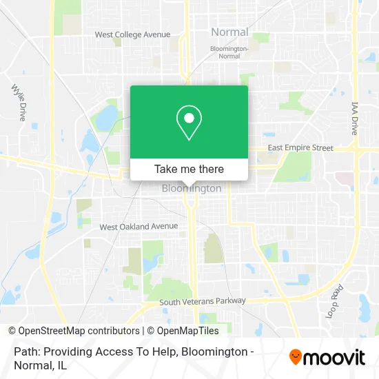 Path: Providing Access To Help map