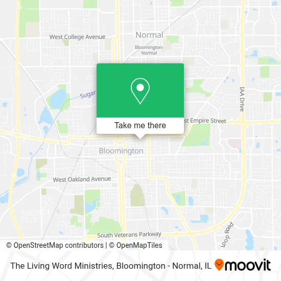 The Living Word Ministries map