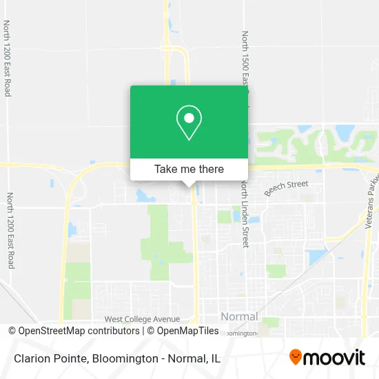 Clarion Pointe map