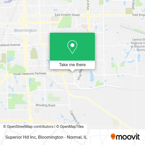 Superior Hd Inc map