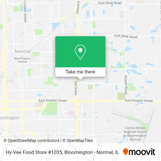 Hy-Vee Food Store #1035 map