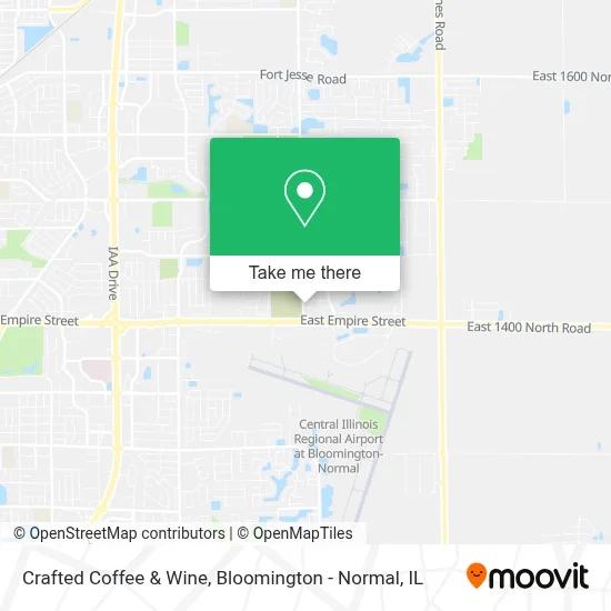 Crafted Coffee & Wine map