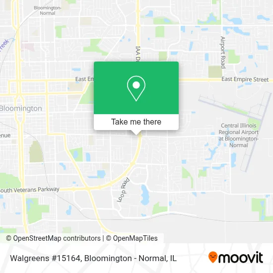 Walgreens #15164 map