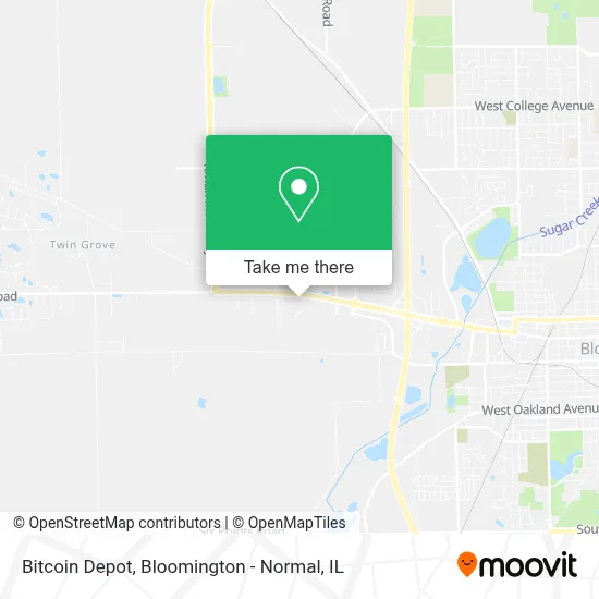 Bitcoin Depot map