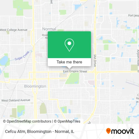 Cefcu Atm map