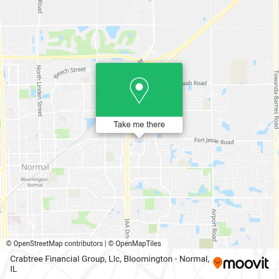 Crabtree Financial Group, Llc map