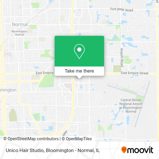Unico Hair Studio map