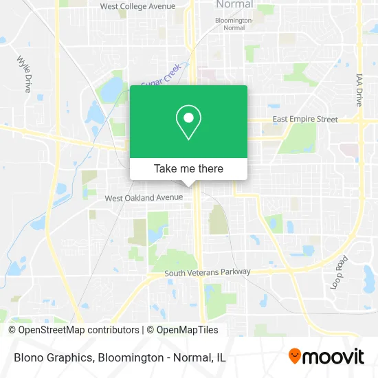 Blono Graphics map