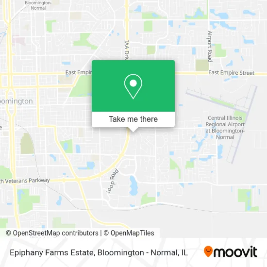Epiphany Farms Estate map