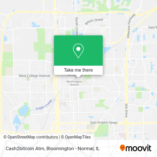 Cash2bitcoin Atm map
