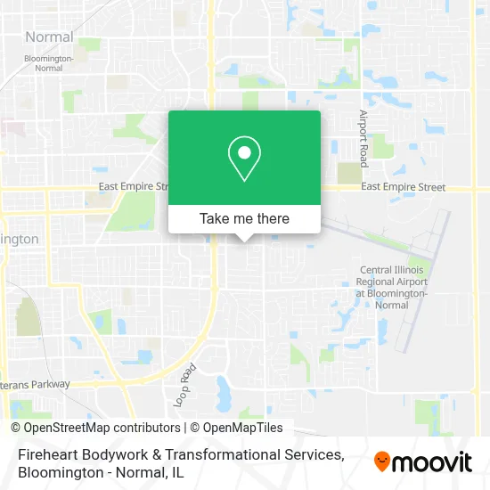 Fireheart Bodywork & Transformational Services map