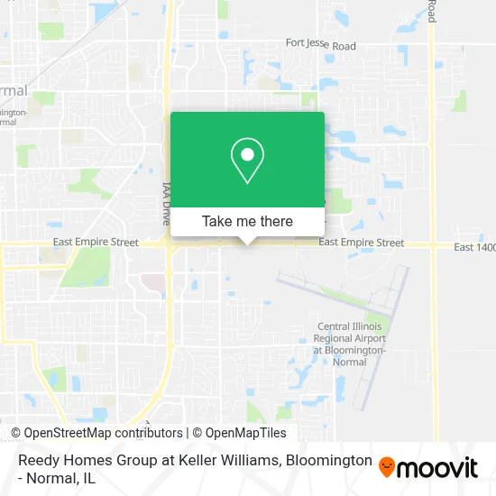 Reedy Homes Group at Keller Williams map