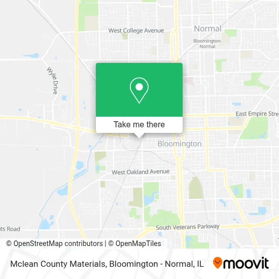 Mclean County Materials map