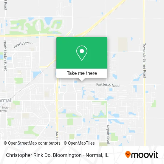 Christopher Rink Do map