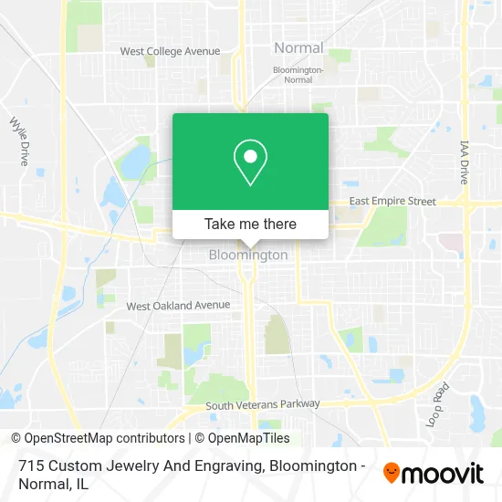 715 Custom Jewelry And Engraving map
