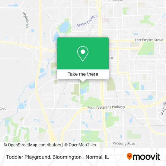 Toddler Playground map