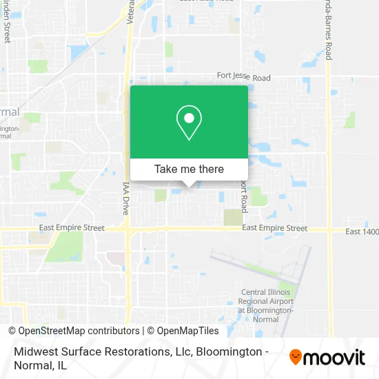 Midwest Surface Restorations, Llc map